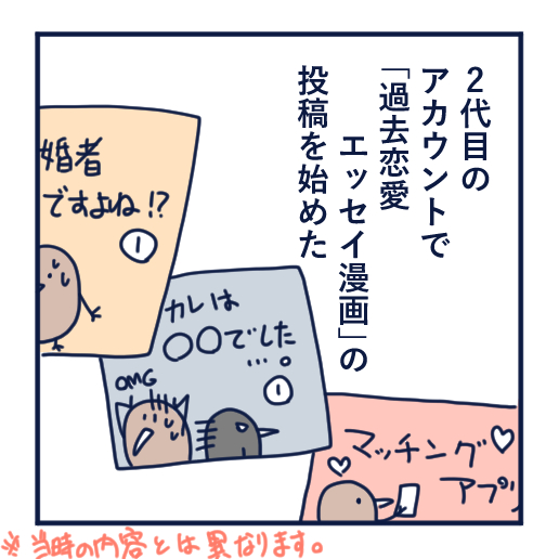 エッセイ漫画投稿を挫折し続けた話第４話。